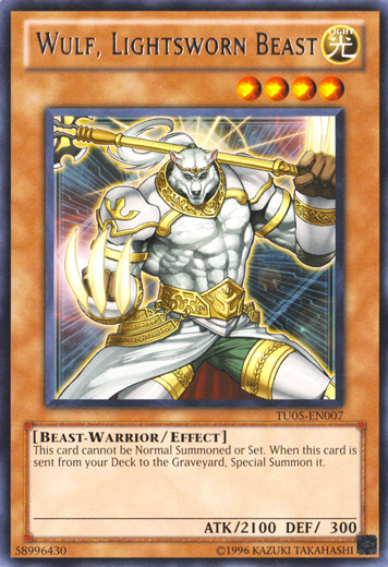 Wulf, Lightsworn Beast [TU05-EN007] Rare | Clutch Gaming