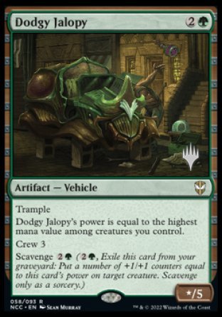 Dodgy Jalopy (Promo Pack) [Streets of New Capenna Commander Promos] | Clutch Gaming