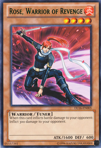 Rose, Warrior of Revenge (Green) [DL16-EN005] Rare | Clutch Gaming