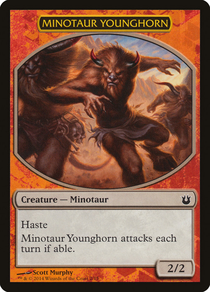 Minotaur Younghorn [Born of the Gods Battle the Horde] | Clutch Gaming