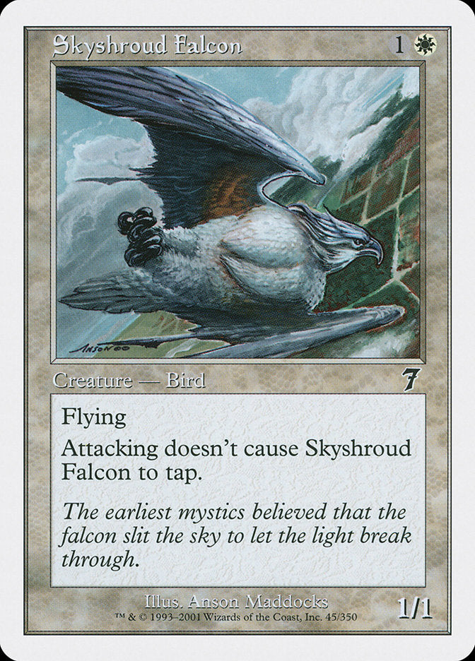 Skyshroud Falcon [Seventh Edition] | Clutch Gaming