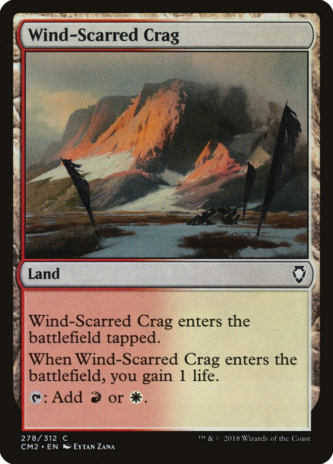 Wind-Scarred Crag [Commander Anthology Volume II] | Clutch Gaming