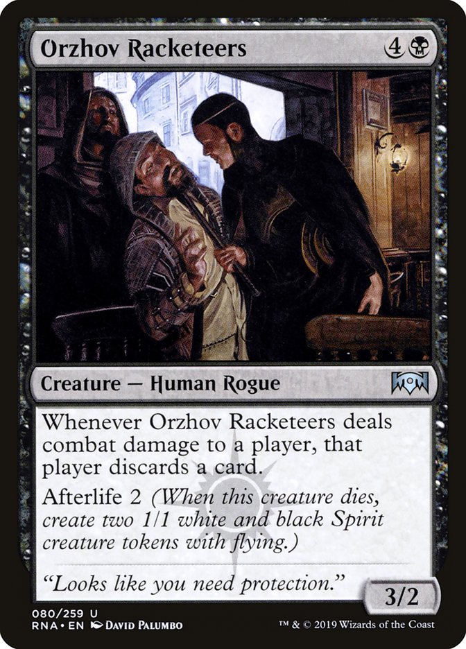 Orzhov Racketeers [Ravnica Allegiance] | Clutch Gaming