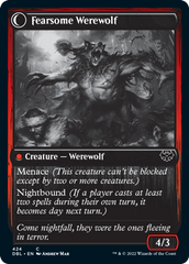 Fearful Villager // Fearsome Werewolf [Innistrad: Double Feature] | Clutch Gaming