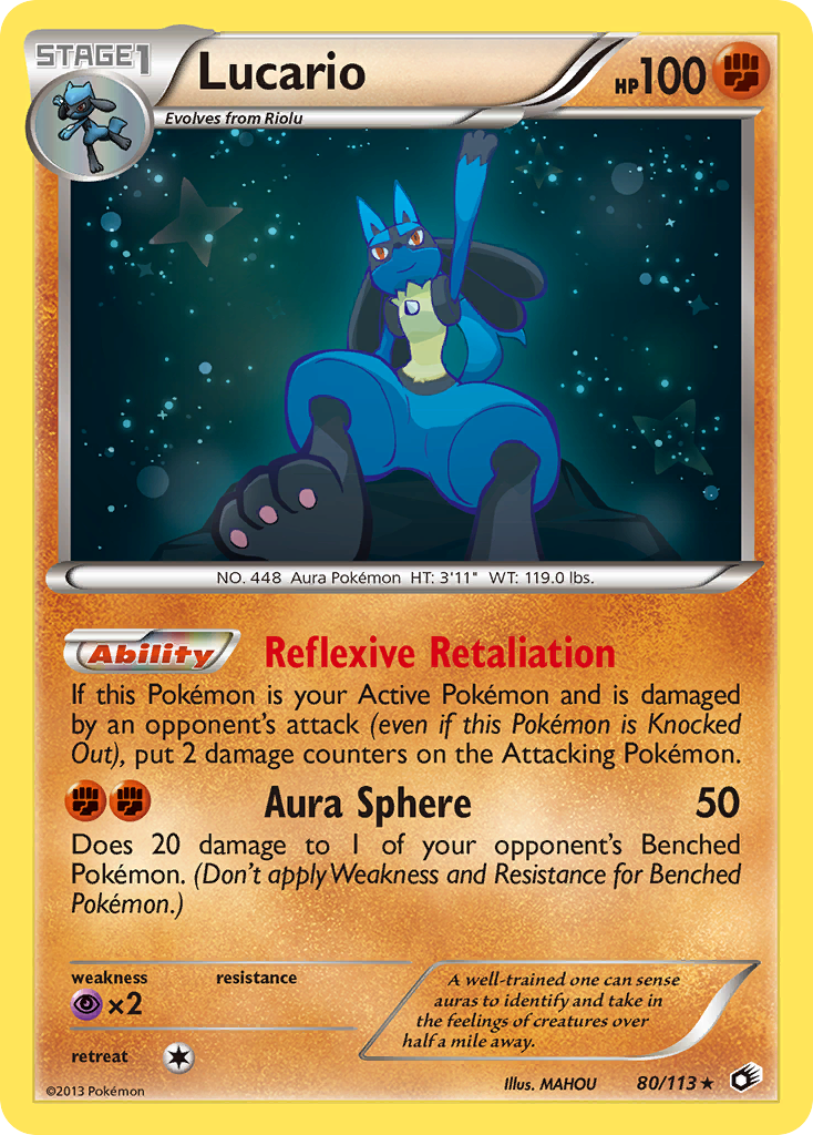 Lucario (80/113) [Black & White: Legendary Treasures] | Clutch Gaming