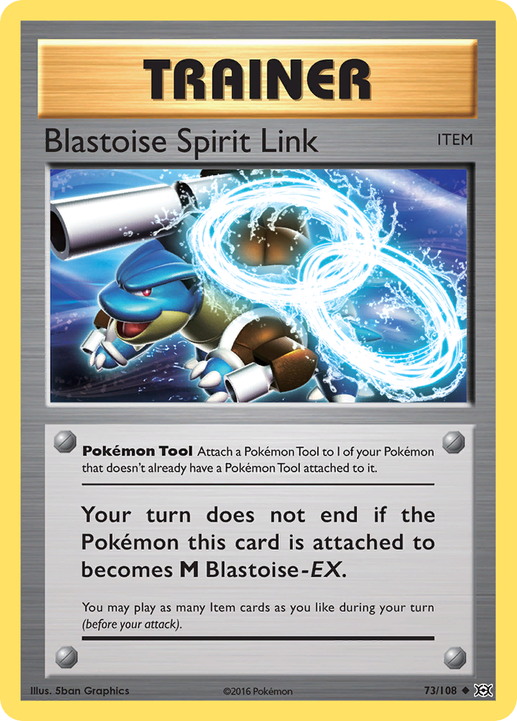 Blastoise Spirit Link (73/108) [XY: Evolutions] | Clutch Gaming