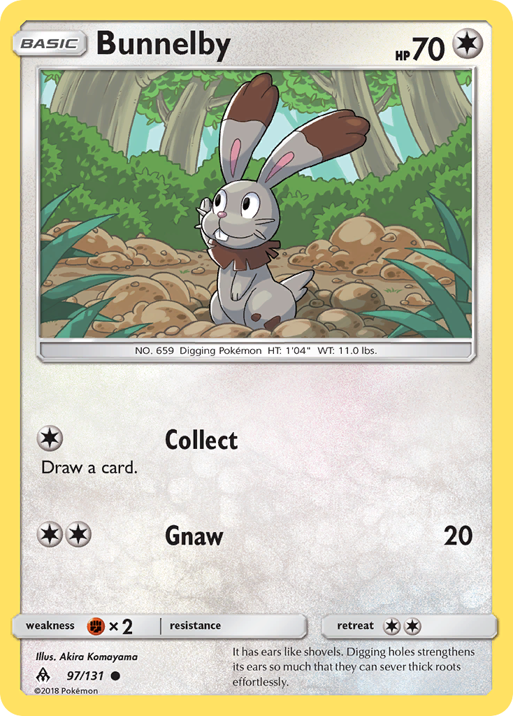 Bunnelby (97/131) [Sun & Moon: Forbidden Light] | Clutch Gaming