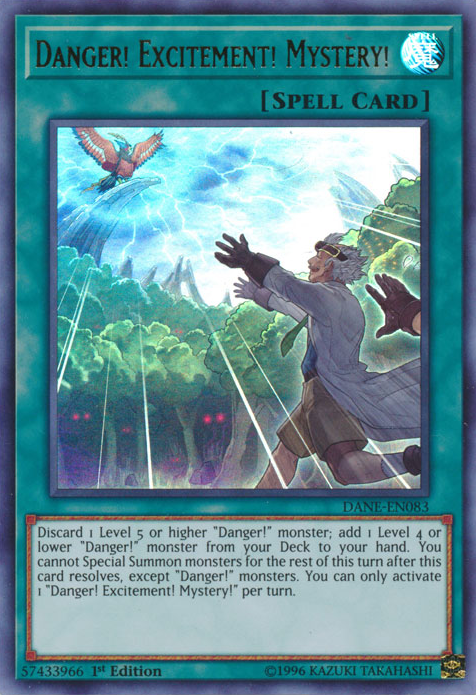 Danger! Excitement! Mystery! [DANE-EN083] Ultra Rare | Clutch Gaming