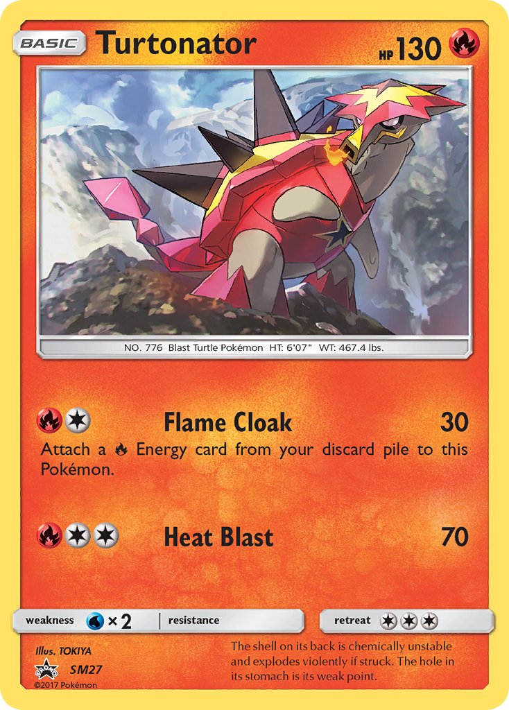 Turtonator (SM27) [Sun & Moon: Black Star Promos] | Clutch Gaming