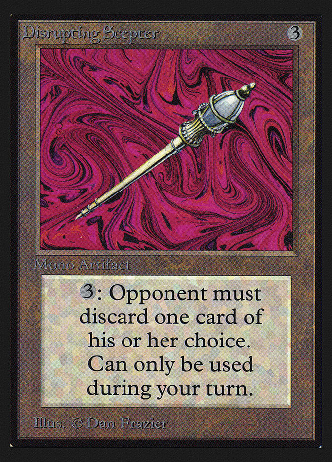 Disrupting Scepter [International Collectors' Edition] | Clutch Gaming