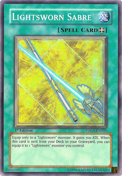 Lightsworn Sabre [TDGS-EN059] Super Rare | Clutch Gaming