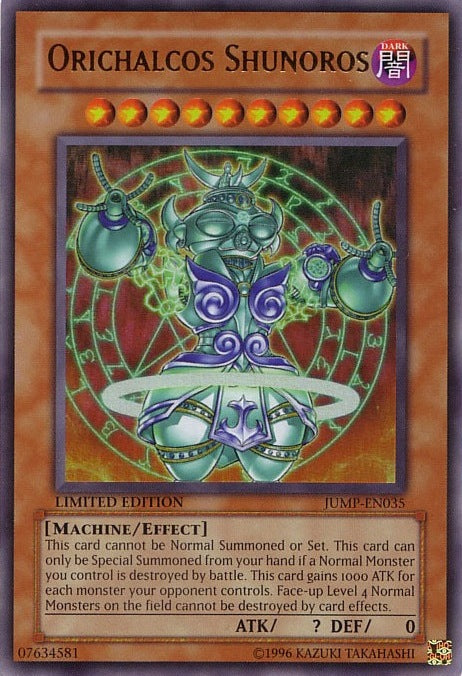 Orichalcos Shunoros [JUMP-EN035] Ultra Rare | Clutch Gaming