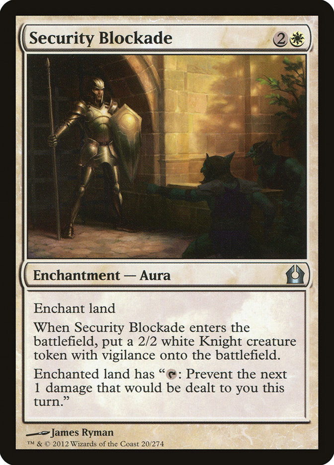 Security Blockade [Return to Ravnica] | Clutch Gaming