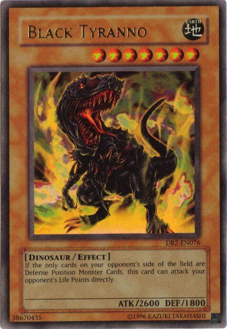 Black Tyranno [DR2-EN076] Ultra Rare | Clutch Gaming