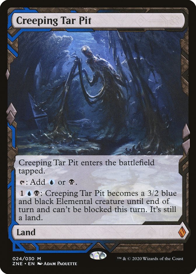 Creeping Tar Pit (Expeditions) [Zendikar Rising Expeditions] | Clutch Gaming