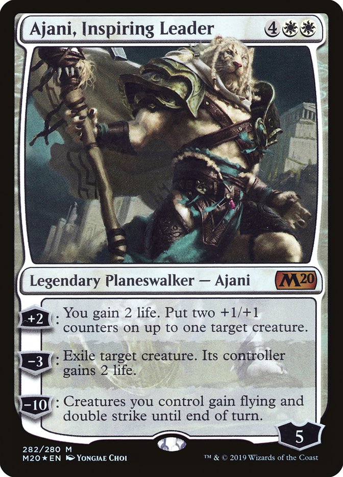 Ajani, Inspiring Leader [Core Set 2020] | Clutch Gaming