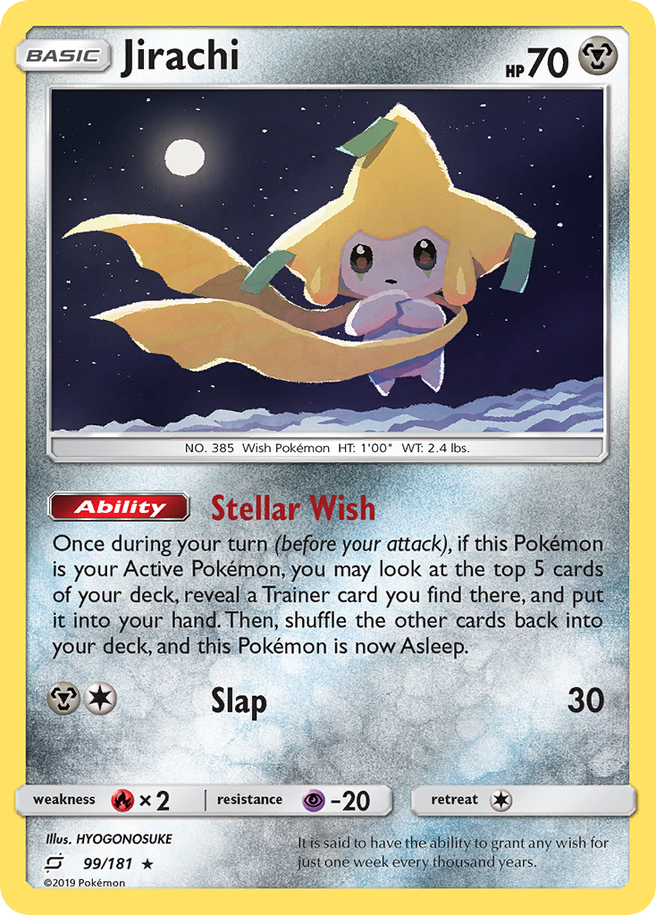 Jirachi (99/181) [Sun & Moon: Team Up] | Clutch Gaming