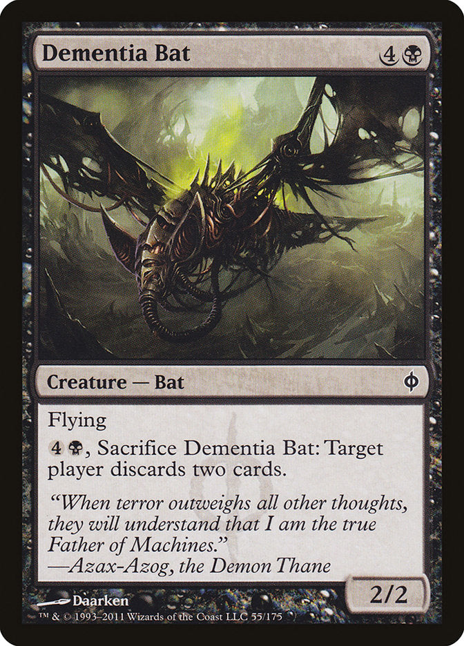 Dementia Bat [New Phyrexia] | Clutch Gaming