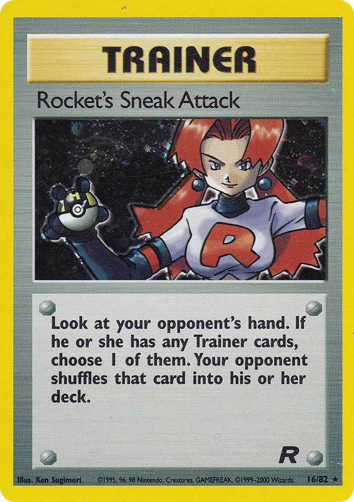 Rocket's Sneak Attack (16/82) [Team Rocket Unlimited] | Clutch Gaming