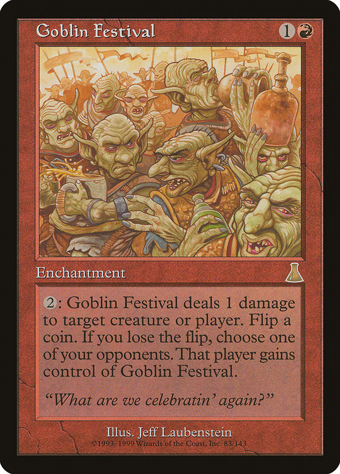 Goblin Festival [Urza's Destiny] | Clutch Gaming