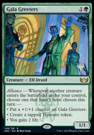 Gala Greeters (Promo Pack) [Streets of New Capenna Promos] | Clutch Gaming