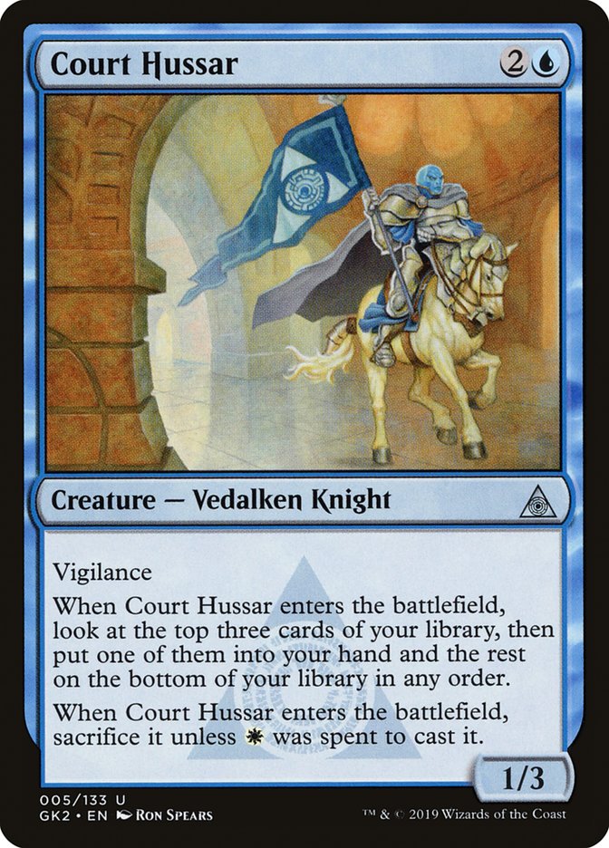 Court Hussar [Ravnica Allegiance Guild Kit] | Clutch Gaming