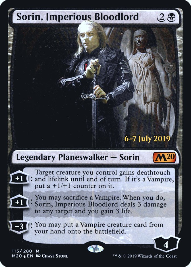 Sorin, Imperious Bloodlord [Core Set 2020 Prerelease Promos] | Clutch Gaming