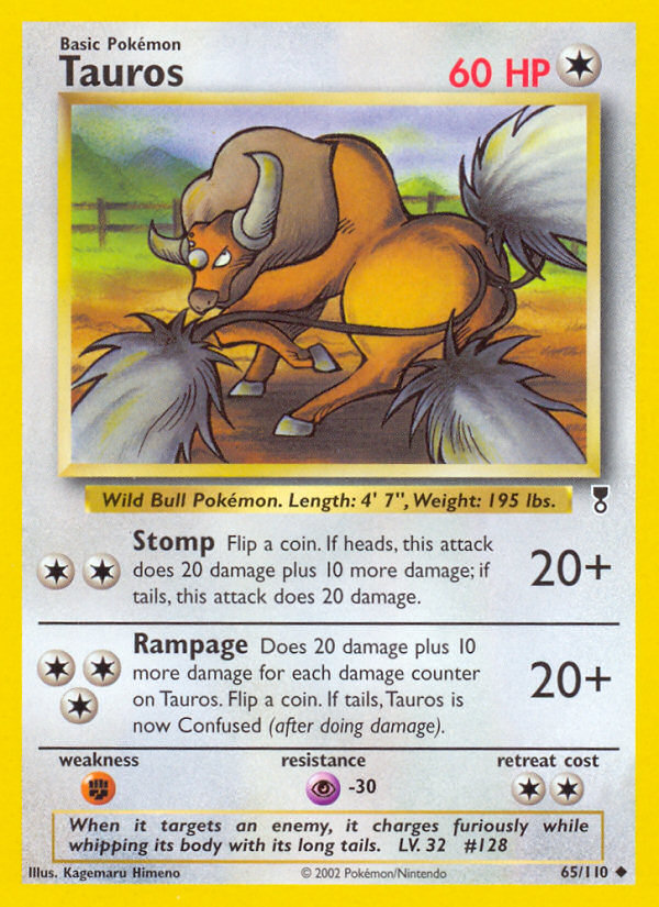 Tauros (65/110) [Legendary Collection] | Clutch Gaming