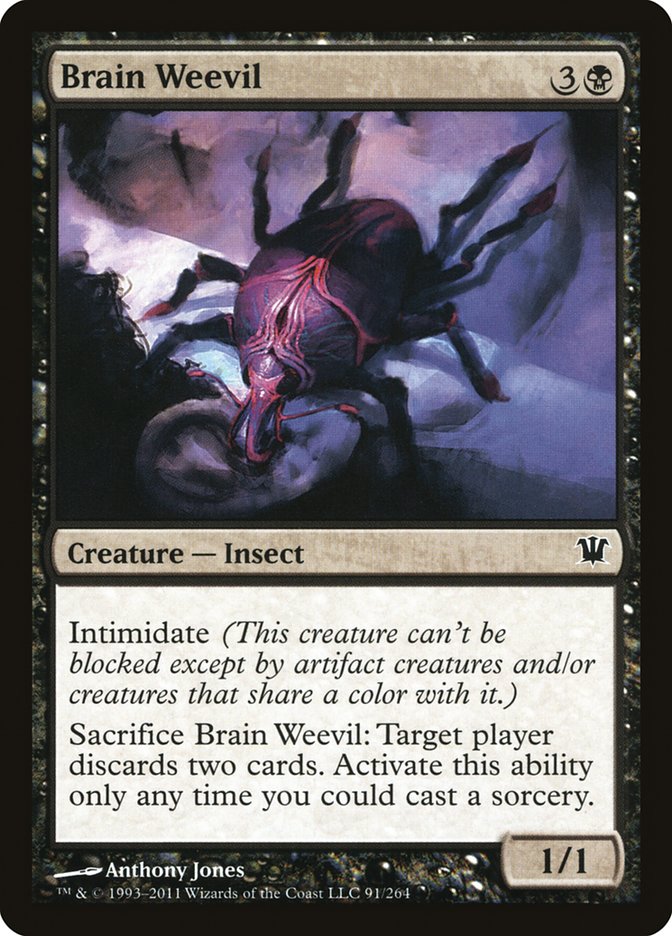 Brain Weevil [Innistrad] | Clutch Gaming