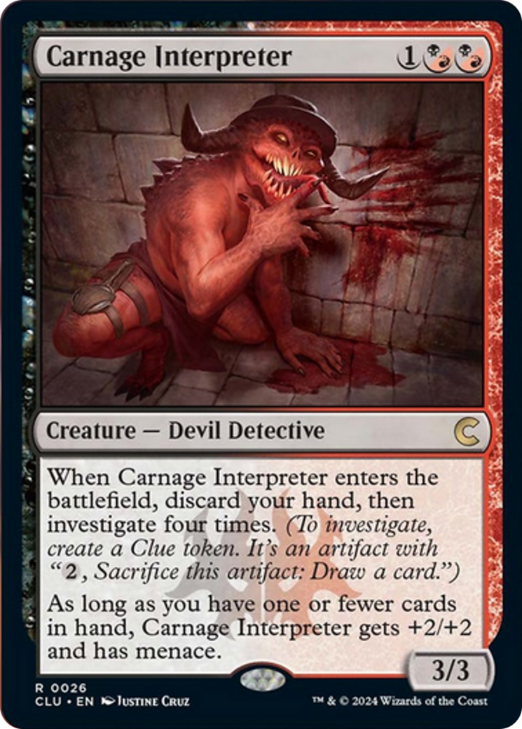 Carnage Interpreter [Ravnica: Clue Edition] | Clutch Gaming