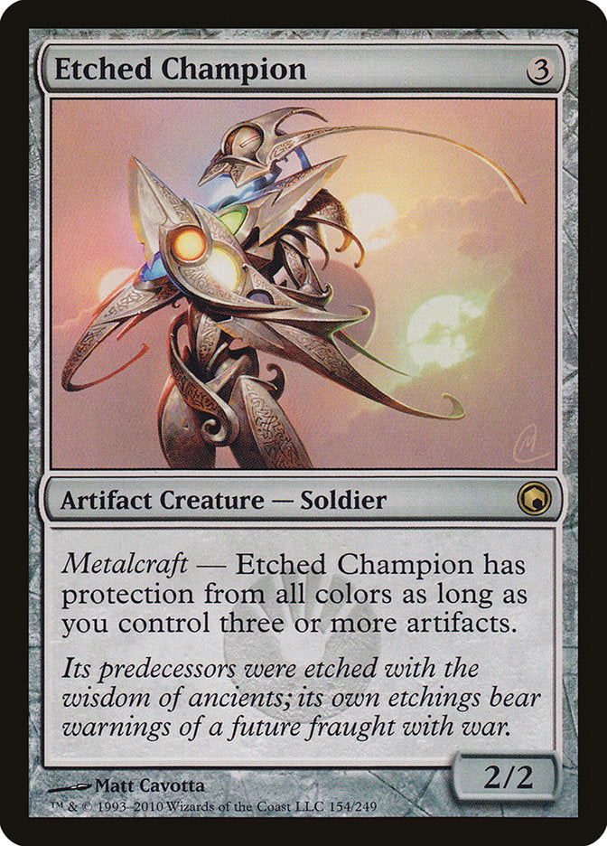 Etched Champion [Scars of Mirrodin] | Clutch Gaming