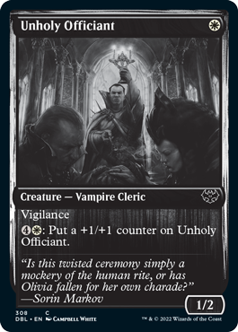 Unholy Officiant [Innistrad: Double Feature] | Clutch Gaming