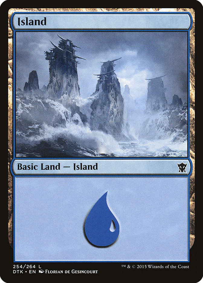 Island (254) [Dragons of Tarkir] | Clutch Gaming