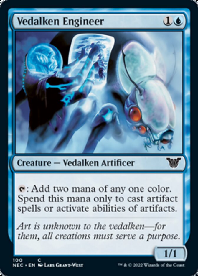 Vedalken Engineer [Kamigawa: Neon Dynasty Commander] | Clutch Gaming