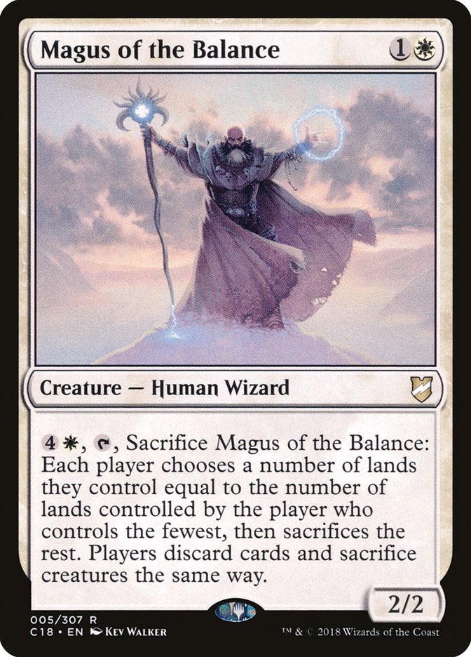 Magus of the Balance [Commander 2018] | Clutch Gaming