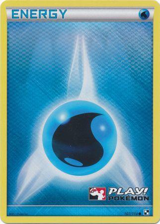 Water Energy (107/114) (Play Pokemon Promo) [Black & White: Base Set] | Clutch Gaming