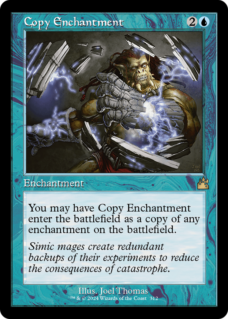 Copy Enchantment (Retro Frame) [Ravnica Remastered] | Clutch Gaming