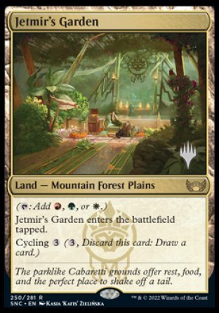 Jetmir's Garden (Promo Pack) [Streets of New Capenna Promos] | Clutch Gaming