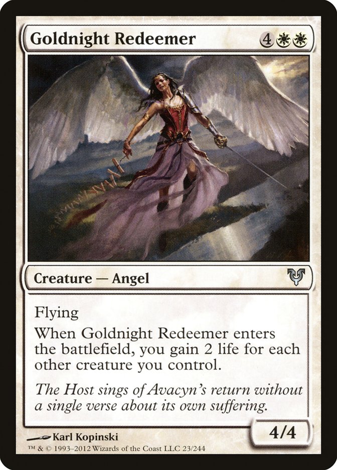 Goldnight Redeemer [Avacyn Restored] | Clutch Gaming