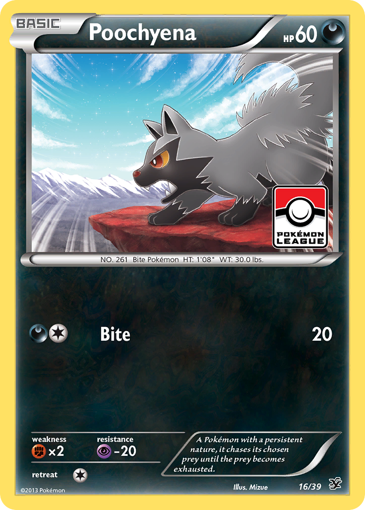 Poochyena (16/39) [XY: Kalos Starter Set] | Clutch Gaming