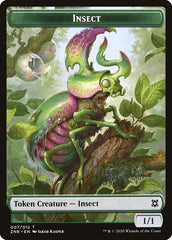 Cat // Insect Double-Sided Token [Zendikar Rising Tokens] | Clutch Gaming