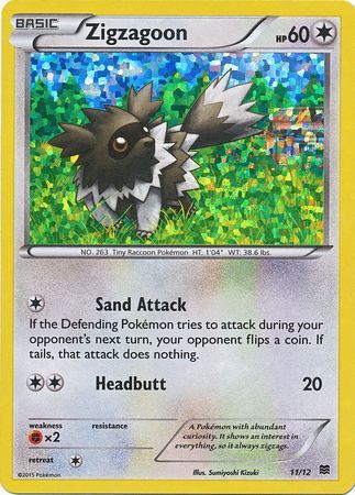 Zigzagoon (11/12) [McDonald's Promos: 2015 Collection] | Clutch Gaming