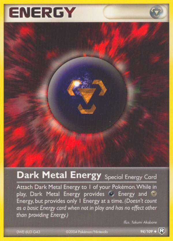 Dark Metal Energy (94/109) [EX: Team Rocket Returns] | Clutch Gaming