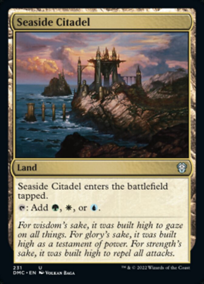 Seaside Citadel [Dominaria United Commander] | Clutch Gaming