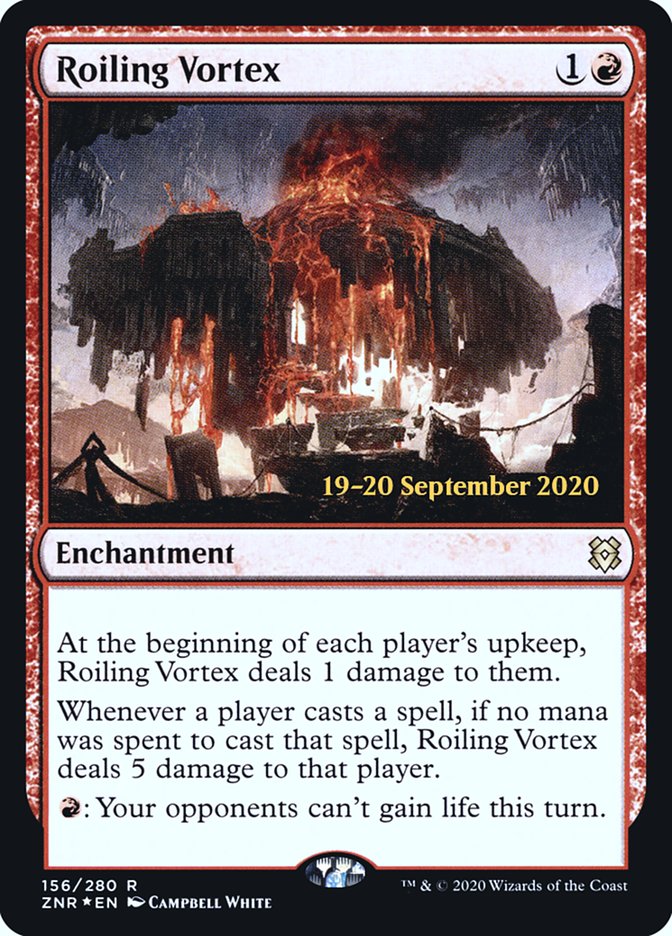 Roiling Vortex [Zendikar Rising Prerelease Promos] | Clutch Gaming