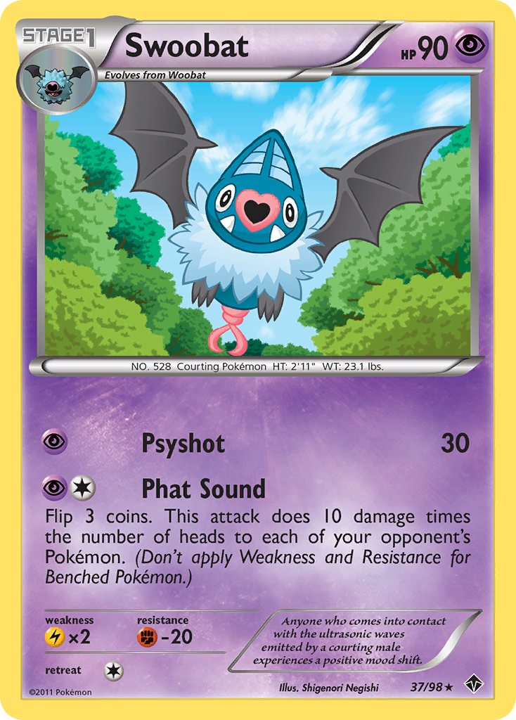 Swoobat (37/98) [Black & White: Emerging Powers] | Clutch Gaming