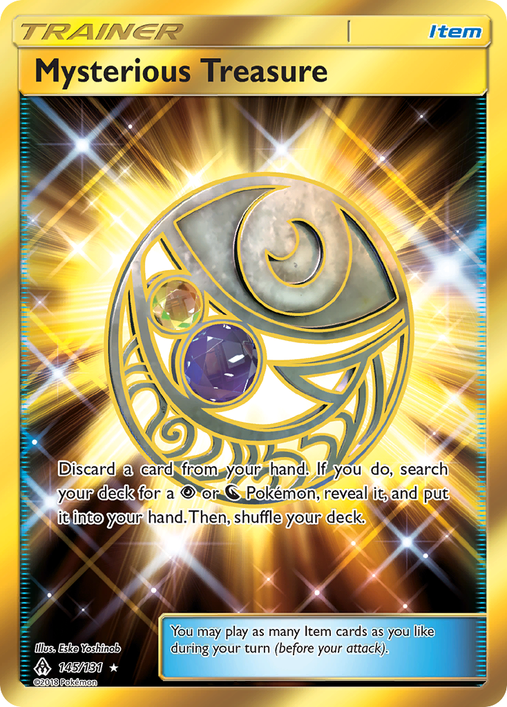 Mysterious Treasure (145/131) [Sun & Moon: Forbidden Light] | Clutch Gaming