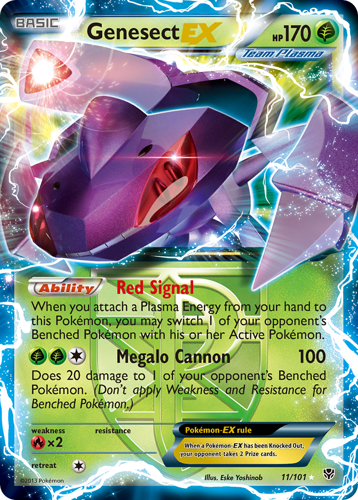 Genesect EX (11/101) [Black & White: Plasma Blast] | Clutch Gaming