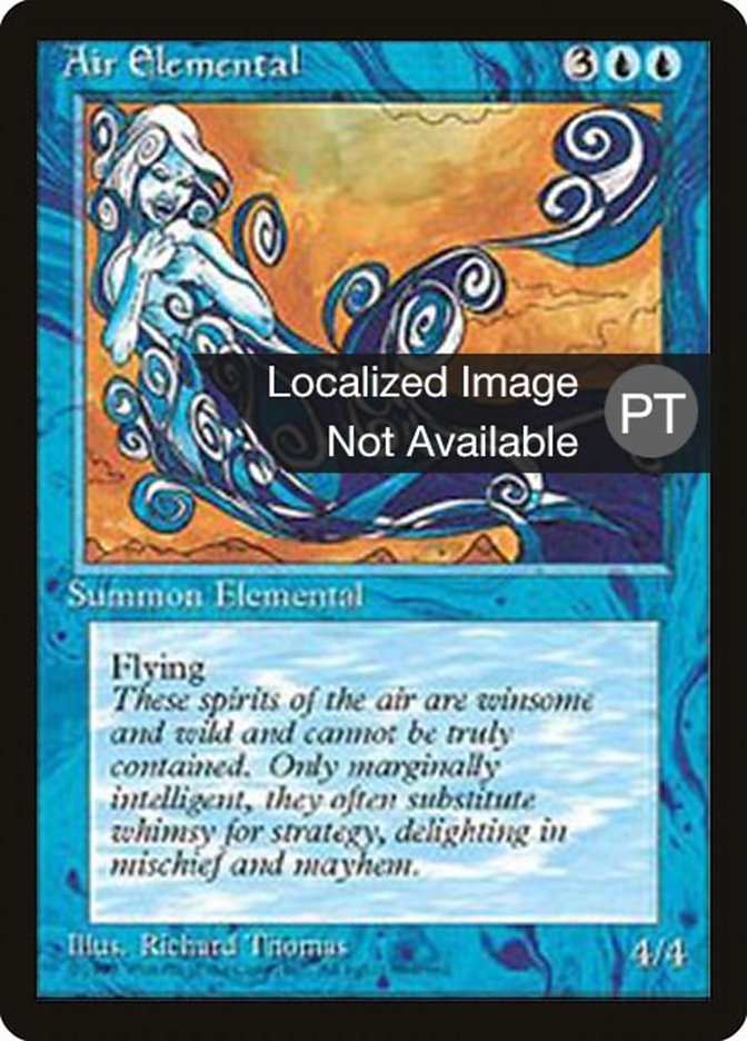 Air Elemental [Fourth Edition (Foreign Black Border)] | Clutch Gaming