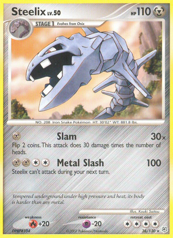 Steelix (38/130) [Diamond & Pearl: Base Set] | Clutch Gaming